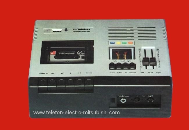 Platine Cassette TELETON CD 200